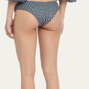 Caroline Constas Kali Bikini Bottom in Gingham Size L